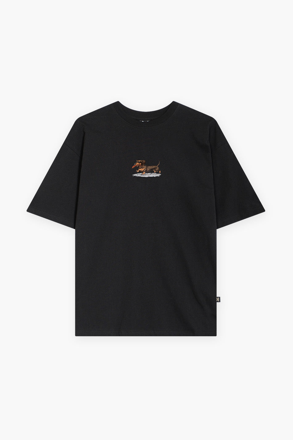 Camiseta Dachshund Black