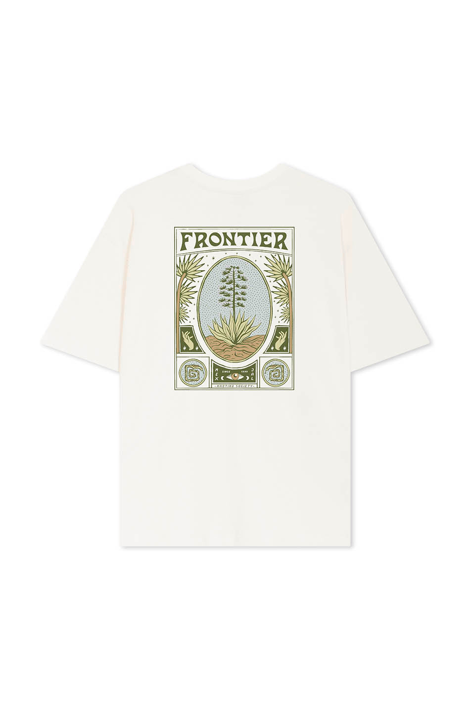 Camiseta Frontier Organic Cotton Ivory