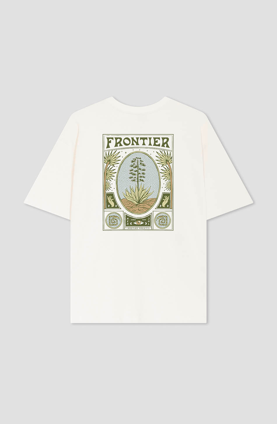 Frontier Organic Cotton Ivory T-shirt