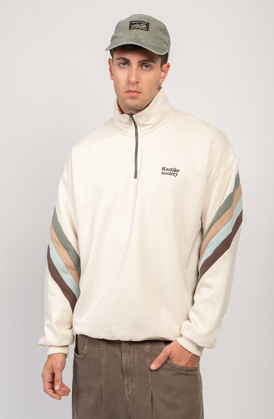 Sudadera Walker Kaotiko Society Zipper Bone