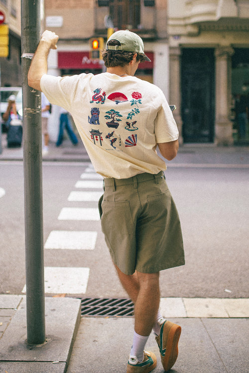 Camiseta Bonsai Ivory