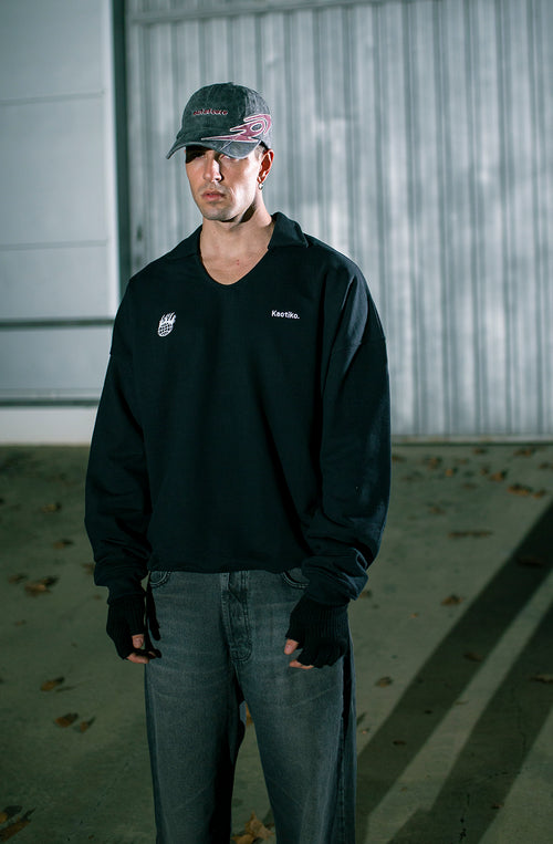 Sudadera Chaos World Black