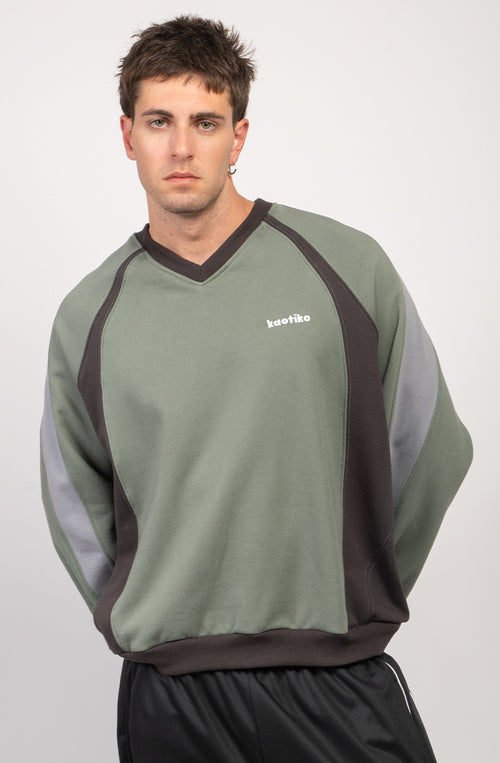 Sudadera Giulio Old Green
