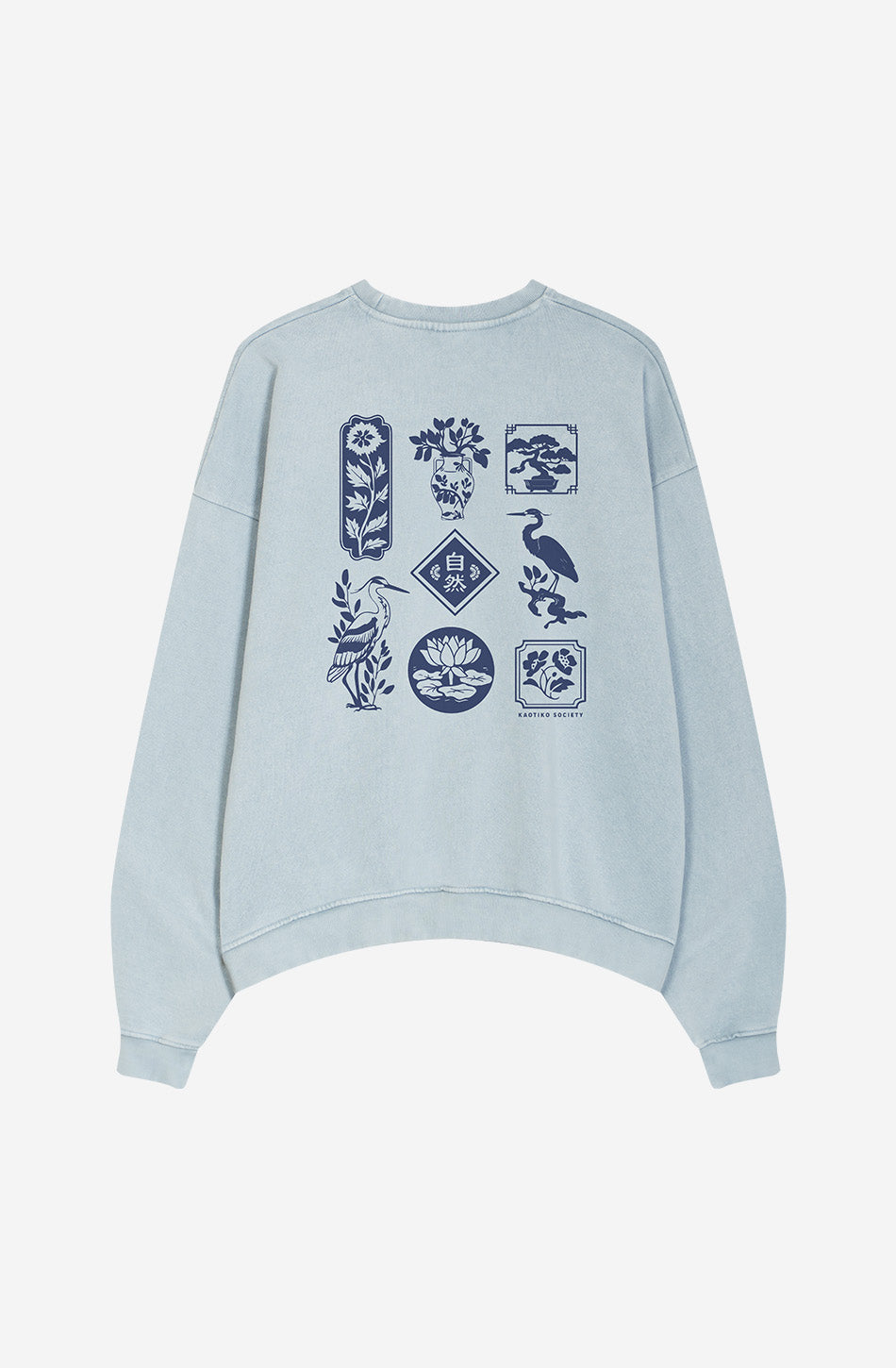 Washed Lotus Steel Sweatshirt