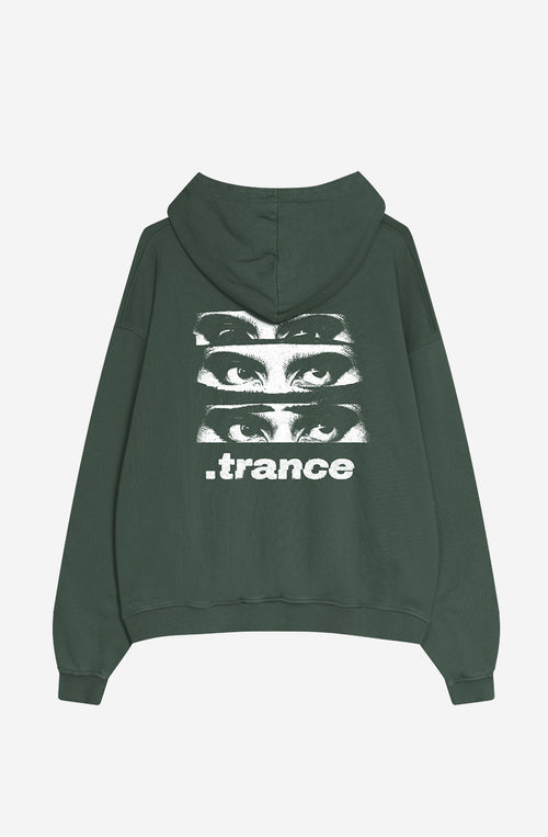 Sudadera Washed Trance Lightning Green