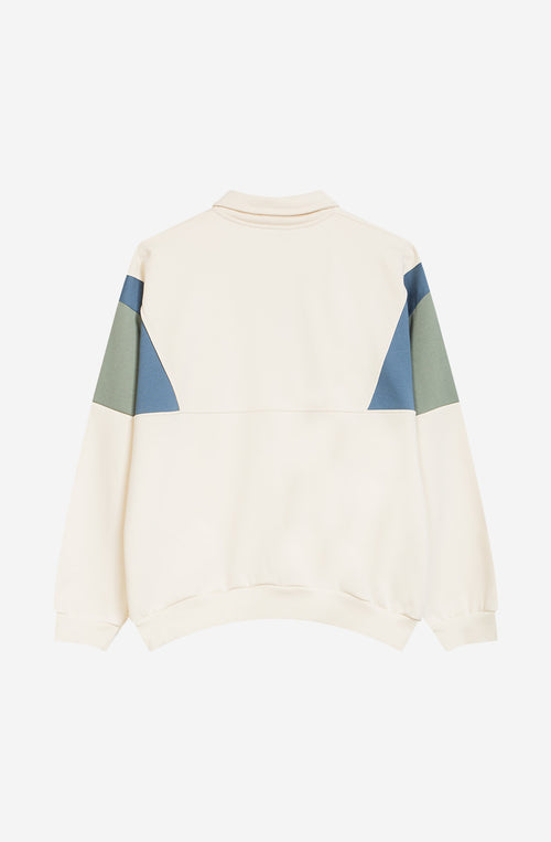 Sudadera Polo Harry Bone/Prusia/Old Green