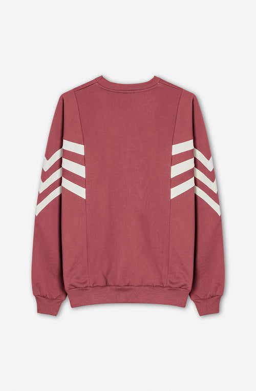 Sudadera Chad Dark Burgundy/ Ivory