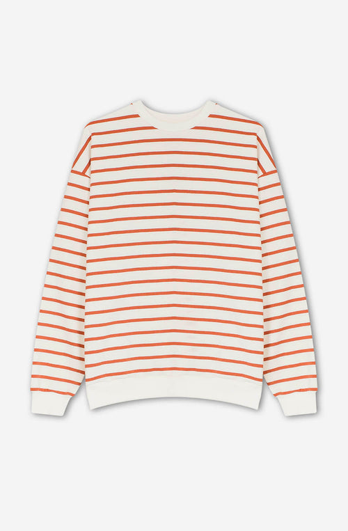 Stripes Brown / Ivory Sweatshirt