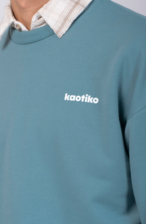 Sudadera Regular Iconic Denim