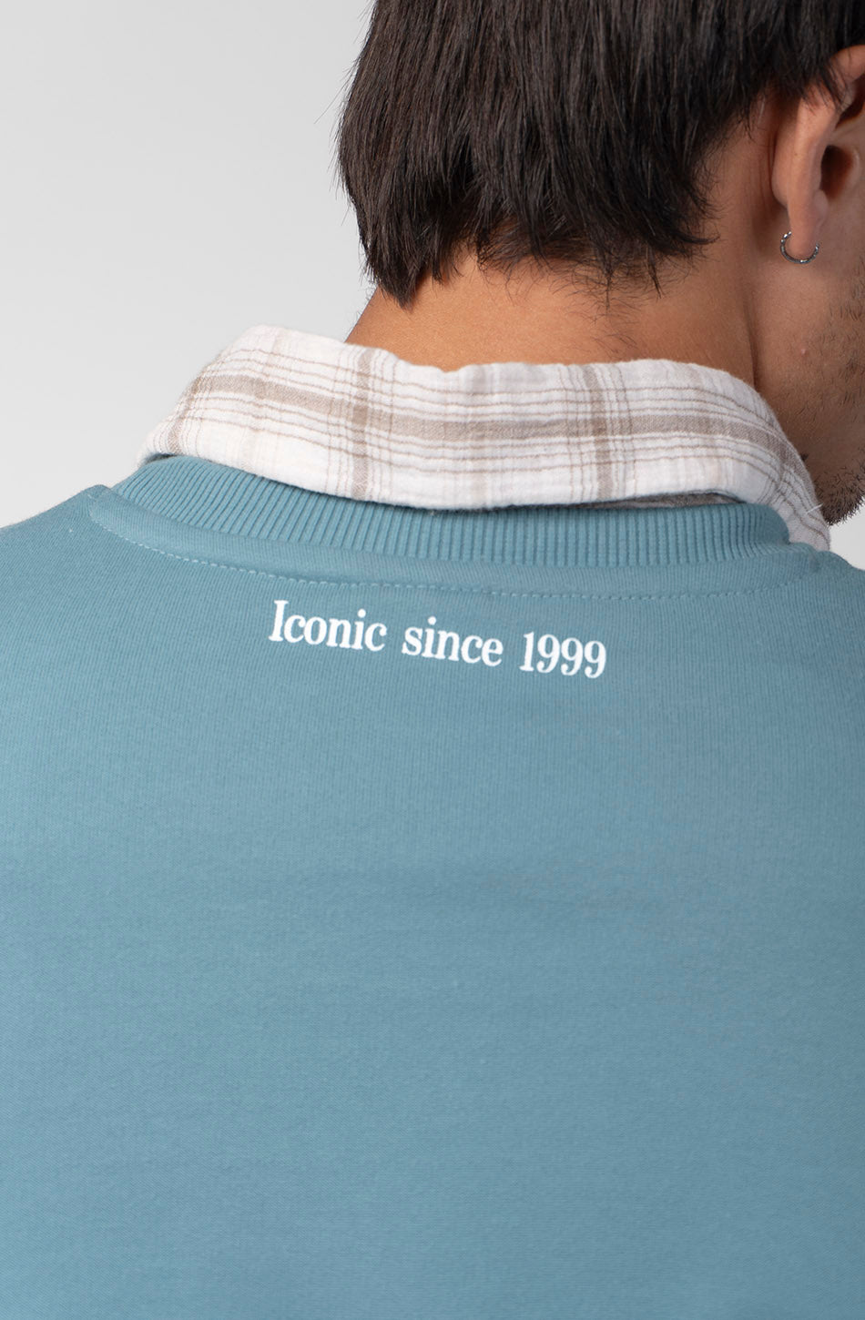 Sudadera Regular Iconic Denim