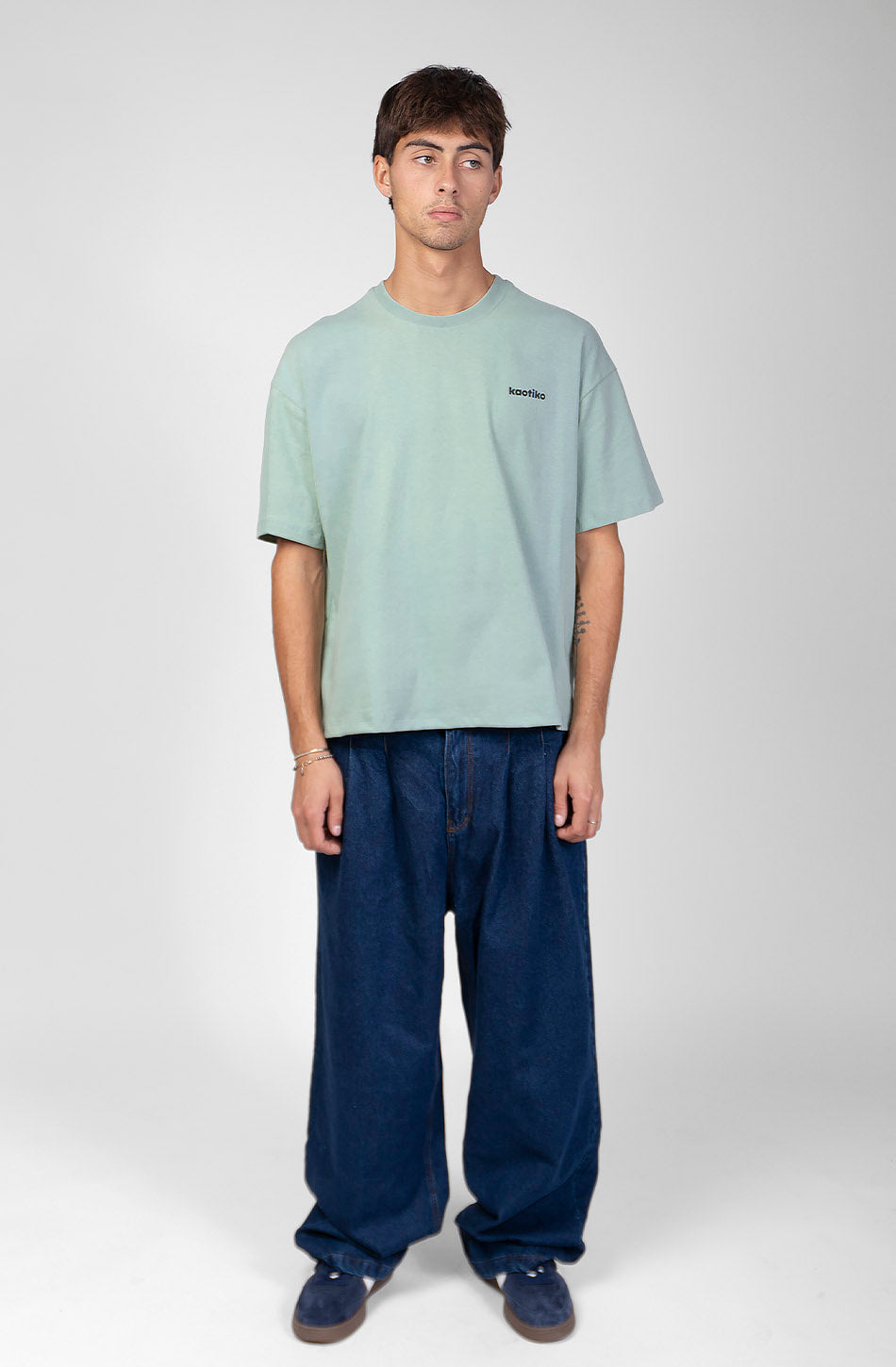 Cropped Iconic Fresh Green T-shirt