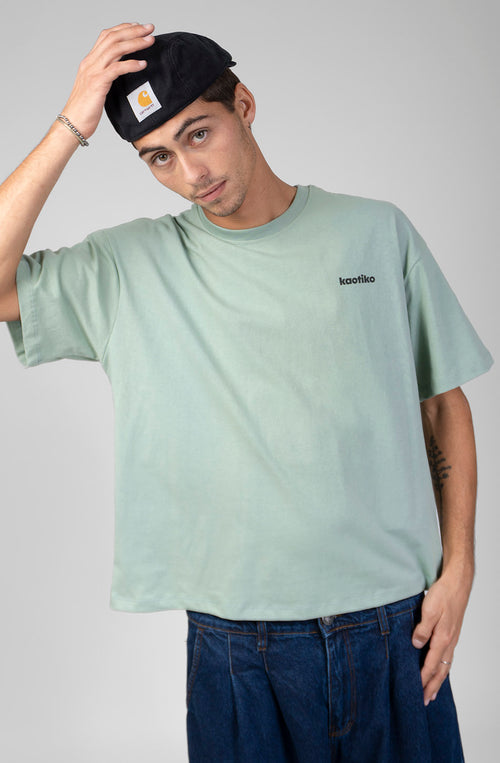 Camiseta Cropped Iconic Fresh Green