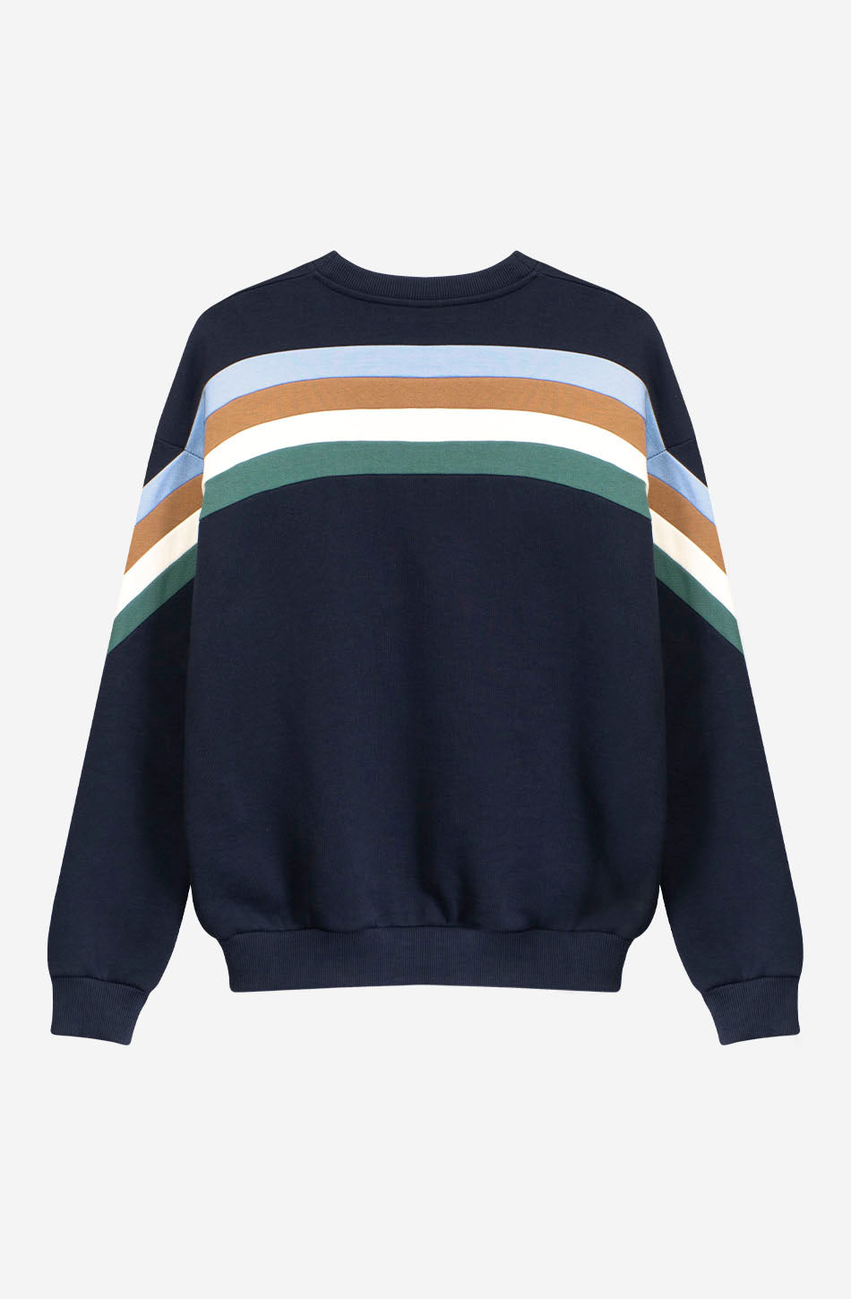 Walker Sweatshirt Navy/Sky/Camel/Heura