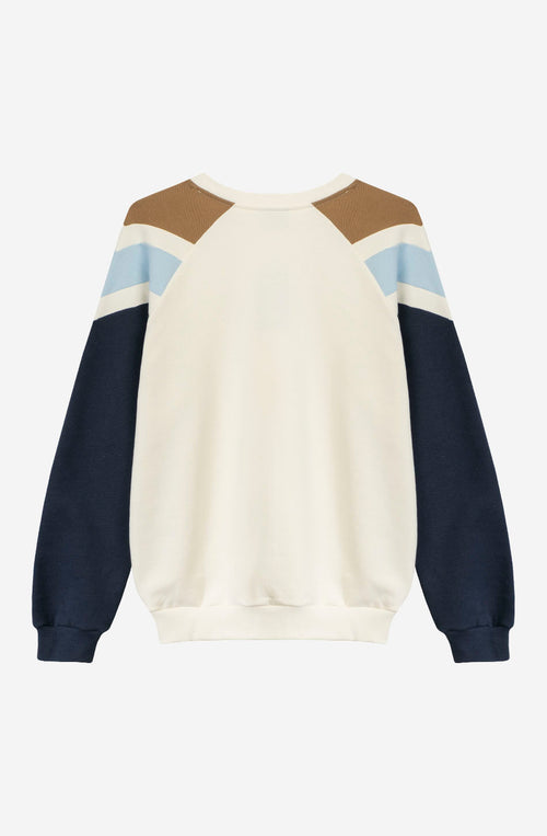 Sudadera Rocco Ivory/Navy