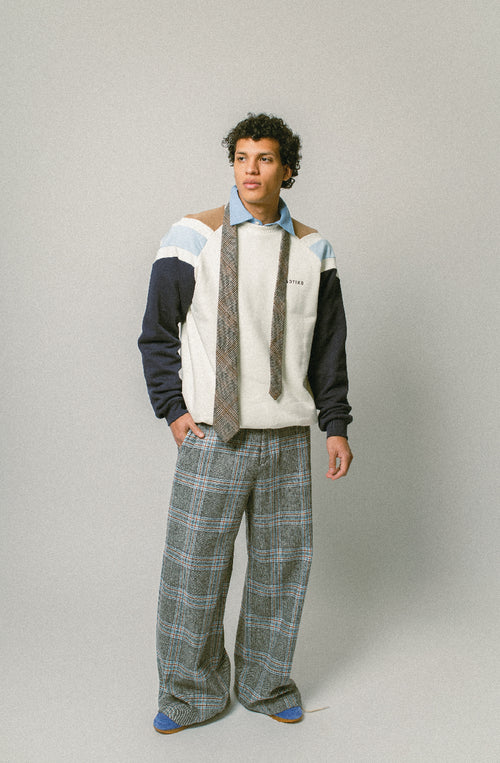 Sudadera Rocco Ivory/Navy