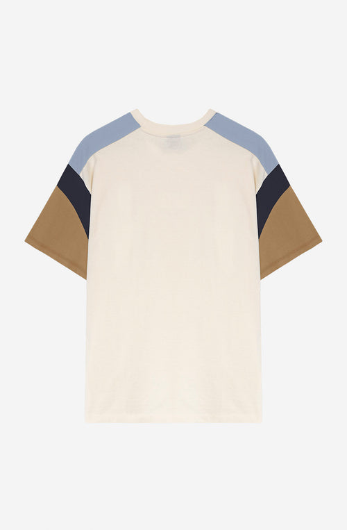 T-shirt Ottawa Ivory/Camel/Sky/Navy 