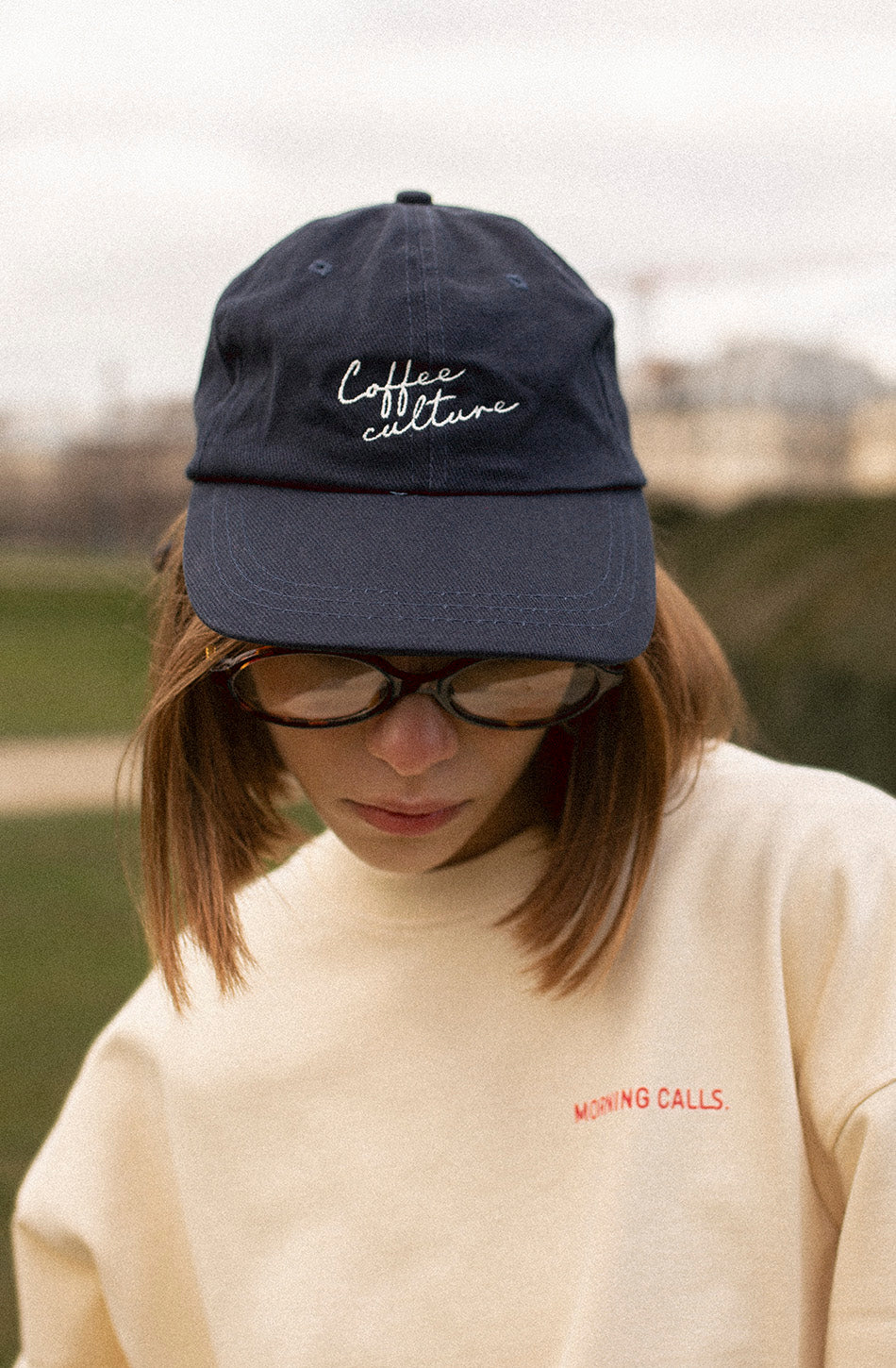 Coffee Culture Navy Cap