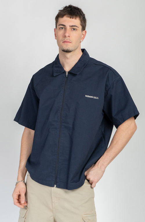 Paris Coffee Navy Shirt