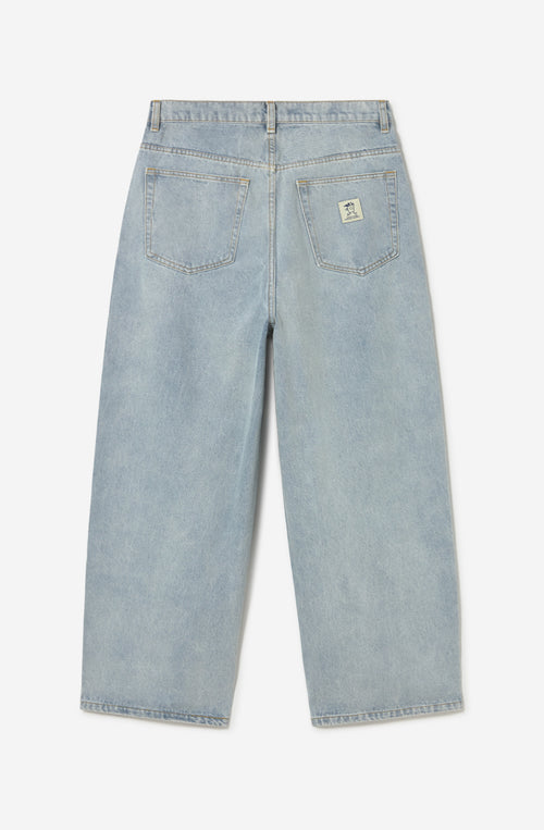 Coffee Club Denim Acid Wide Leg Pants