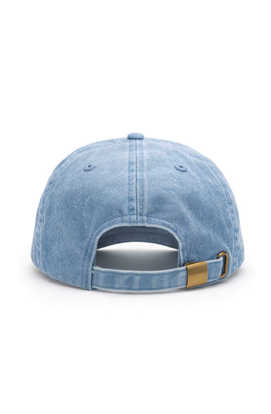 Island Flower Vintage Light Denim Cap