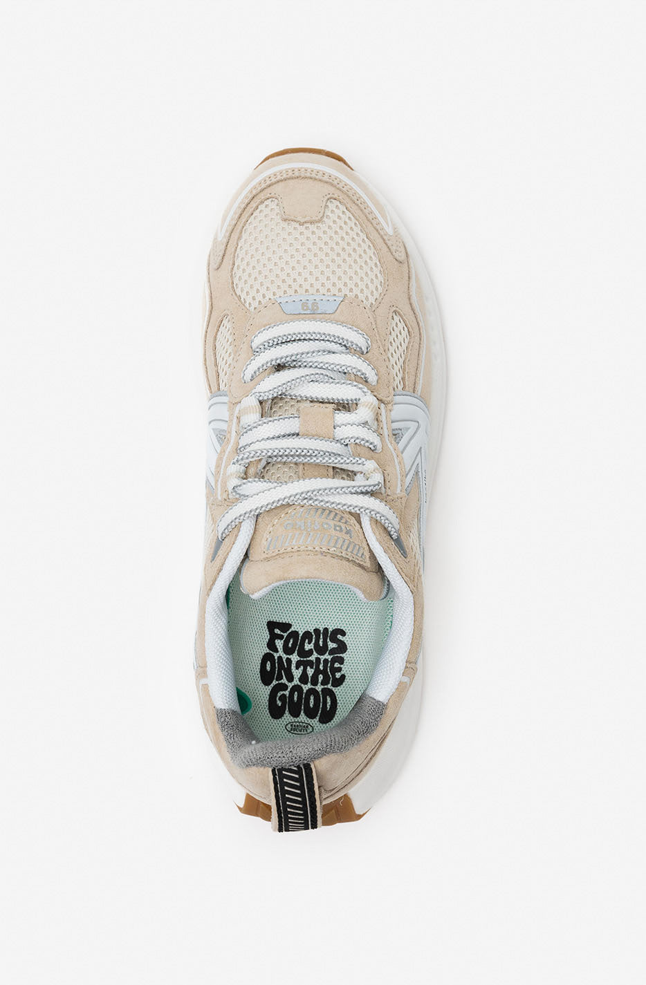 Zapatillas Kaotiko Woman Detroit Tech LT Beige
