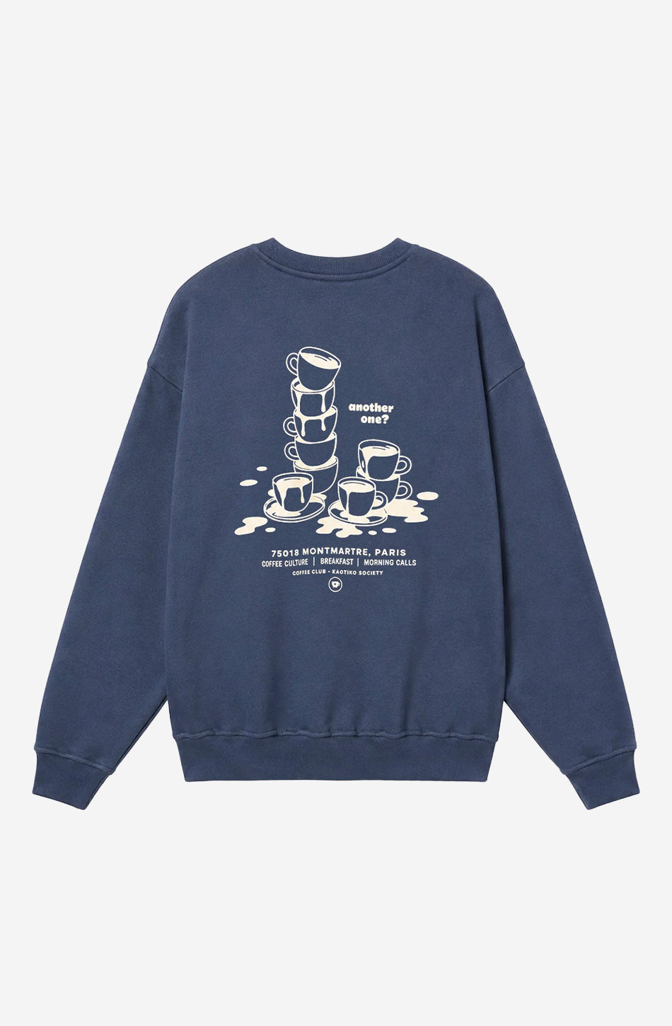 Another One Navy Peony Sweatshirt