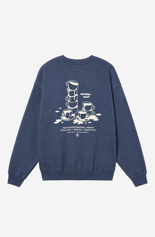 Another One Navy Peony Sweatshirt