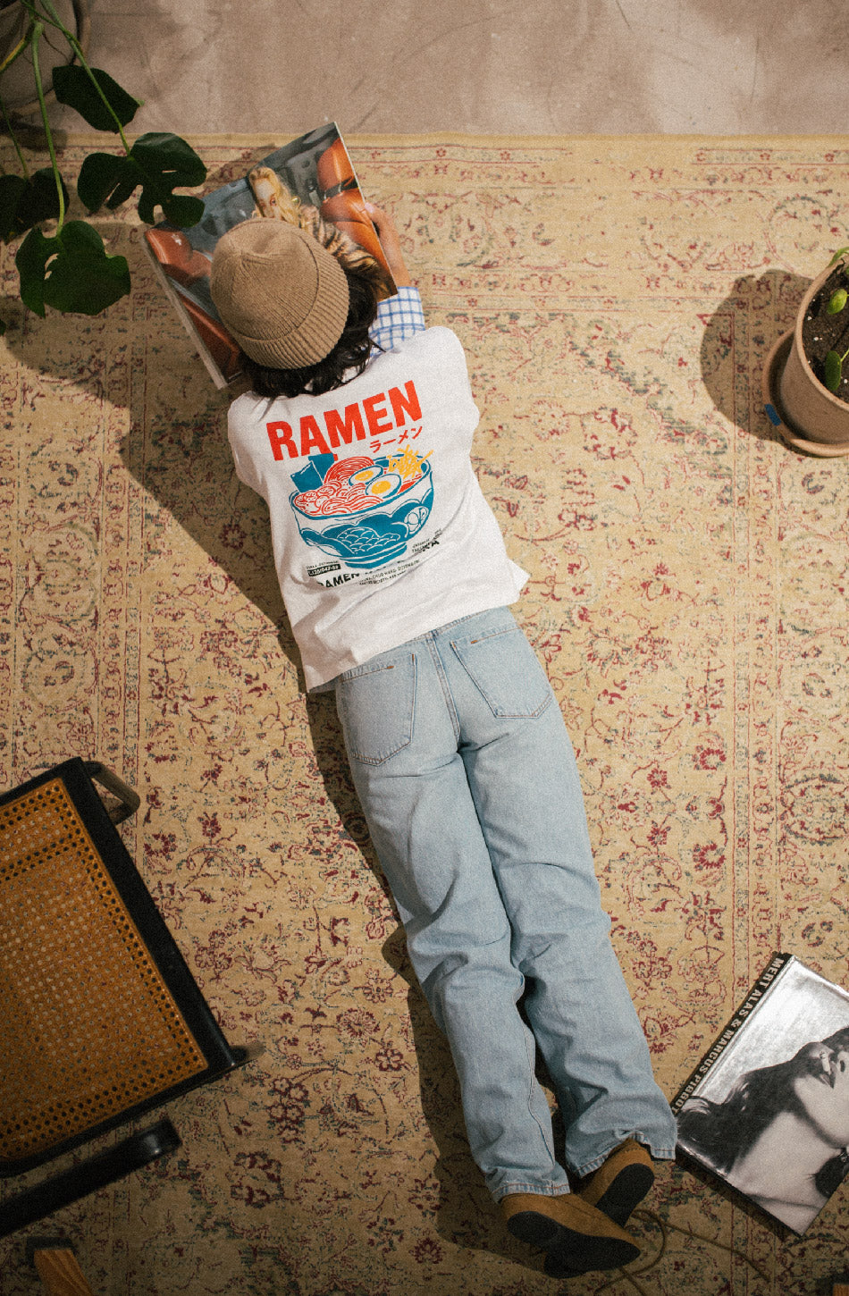 Osaka Ramen White T-shirt