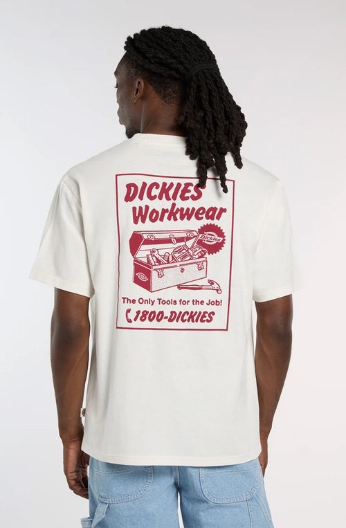 Camiseta DICKIS Dry Ridge S/S Egret