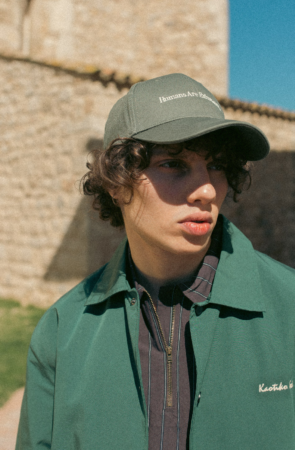 Gorra Humans Are Exhausting Organic Khaki