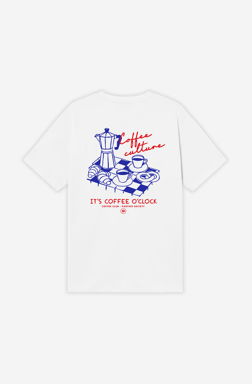 Camiseta Coffee Time White