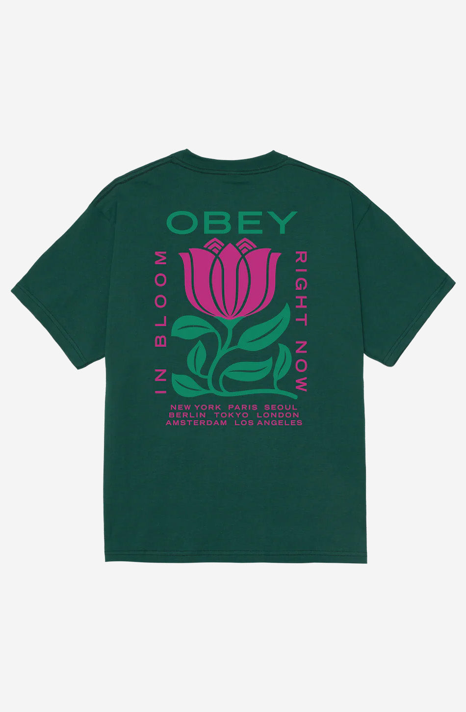 Obey In Bloom Classic Rainforest T-Shirt