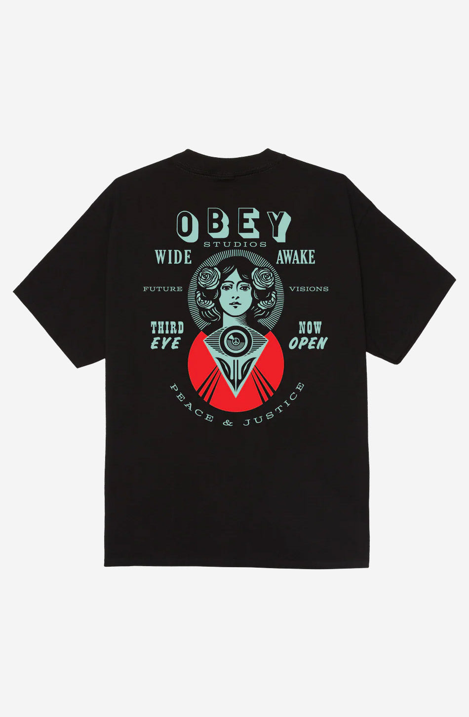 OBEY Knowledge Is Power Cream T-Shirt