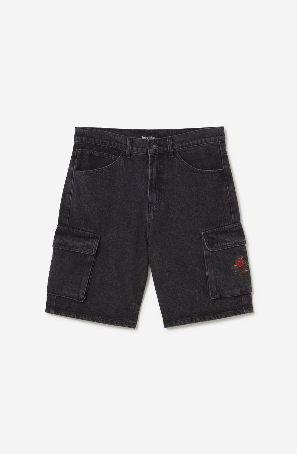 Bermuda Cargo Bonsai Denim Black