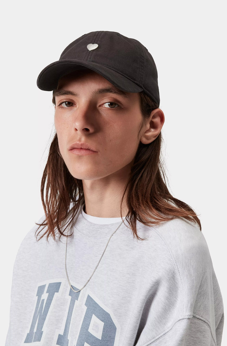 Gorra CARHARTT Heart Metal Black/Silver