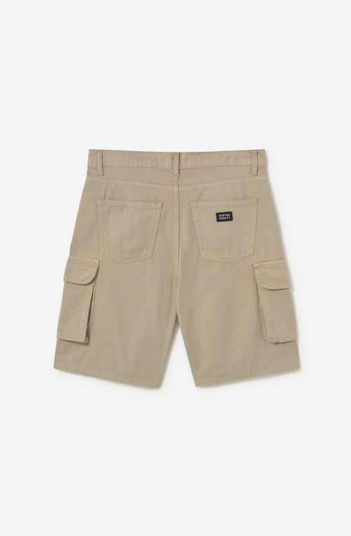 Bermuda Cargo Denim Stone
