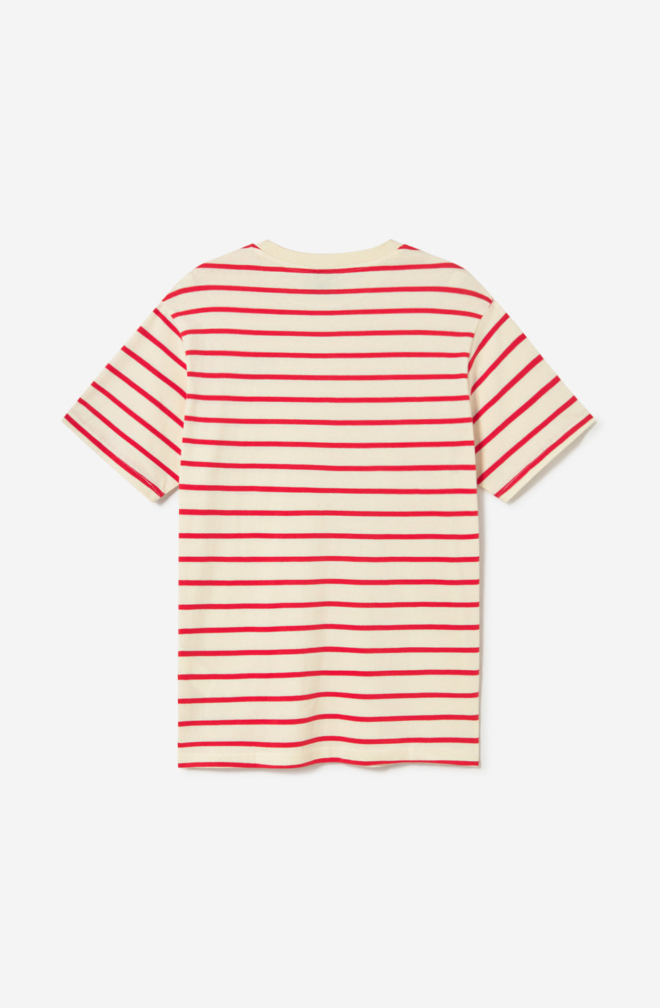 Coffee Culture Stripes Red/Ivory T-shirt