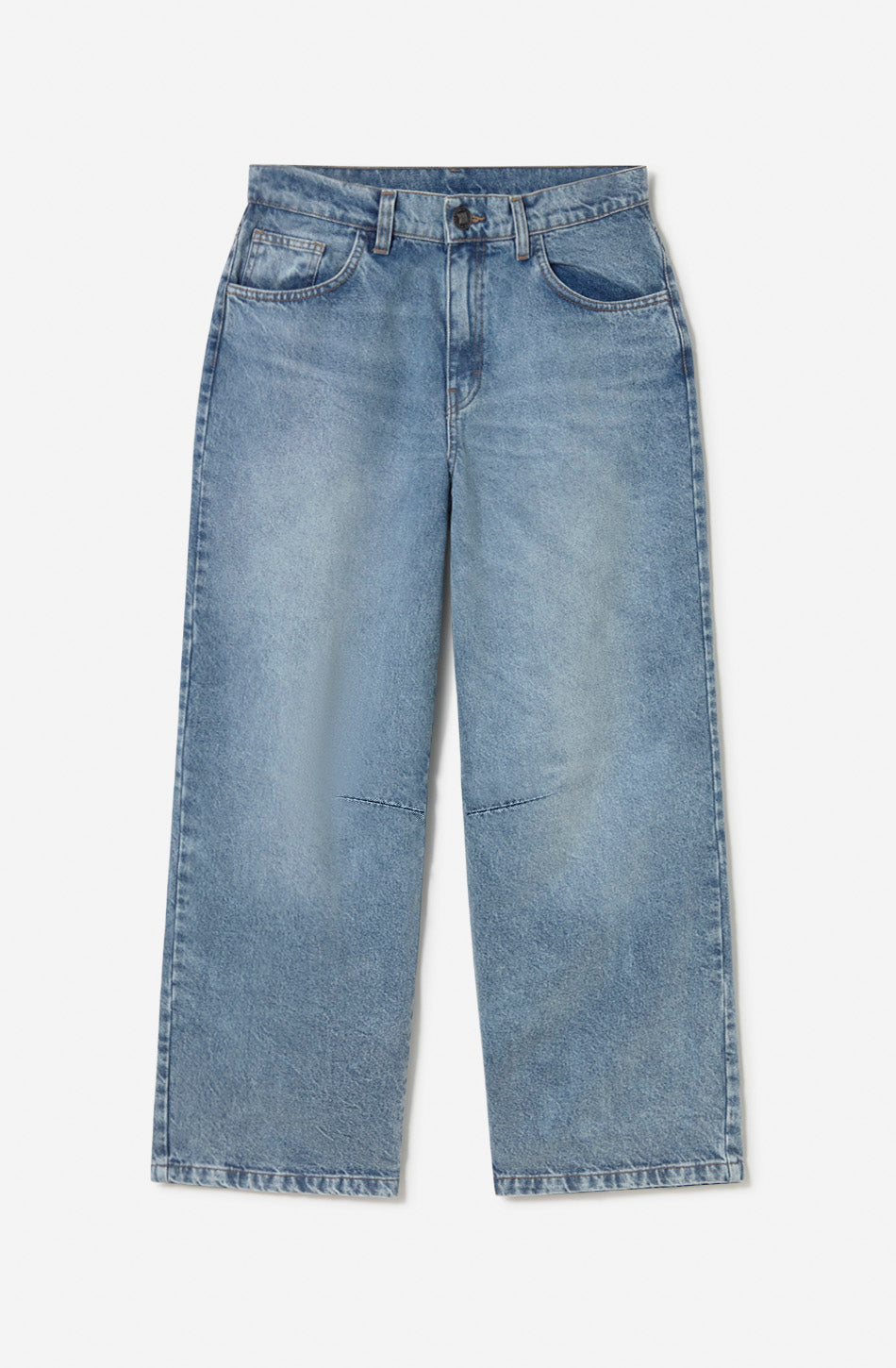 Baggy Balloon Denim Blue Trousers
