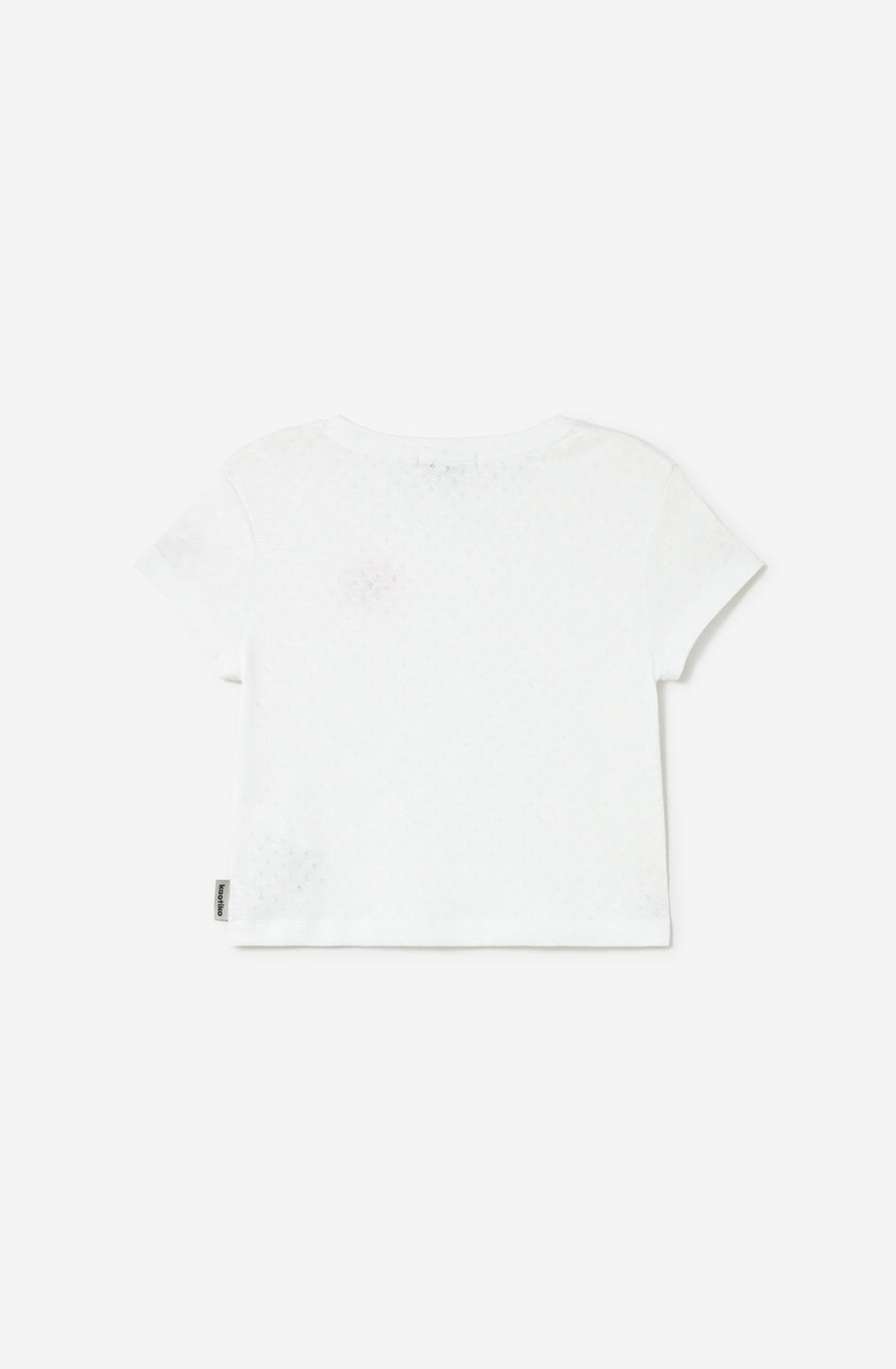 Camiseta Peony White