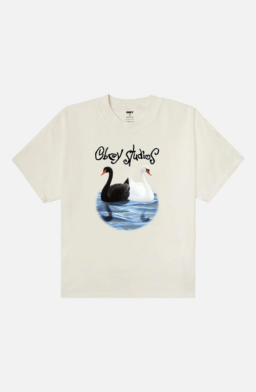 Camiseta OBEY Studios Swam Vintage White