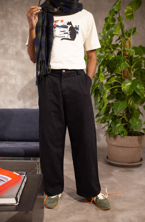 Logan Black Trousers