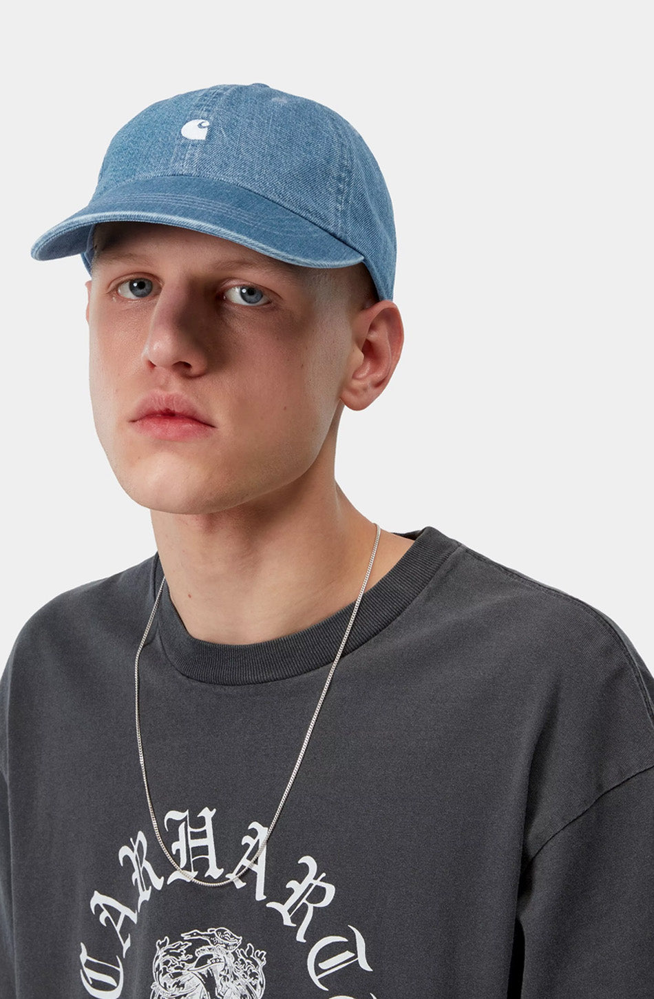 CARHARTT Lucas Denim Blue Cap