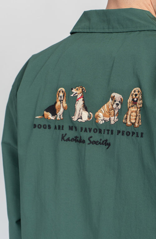 Chaqueta Dogs Green