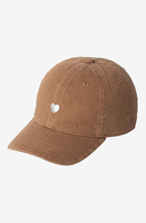 Heart Metal Hamilton Brown/Silver Cap