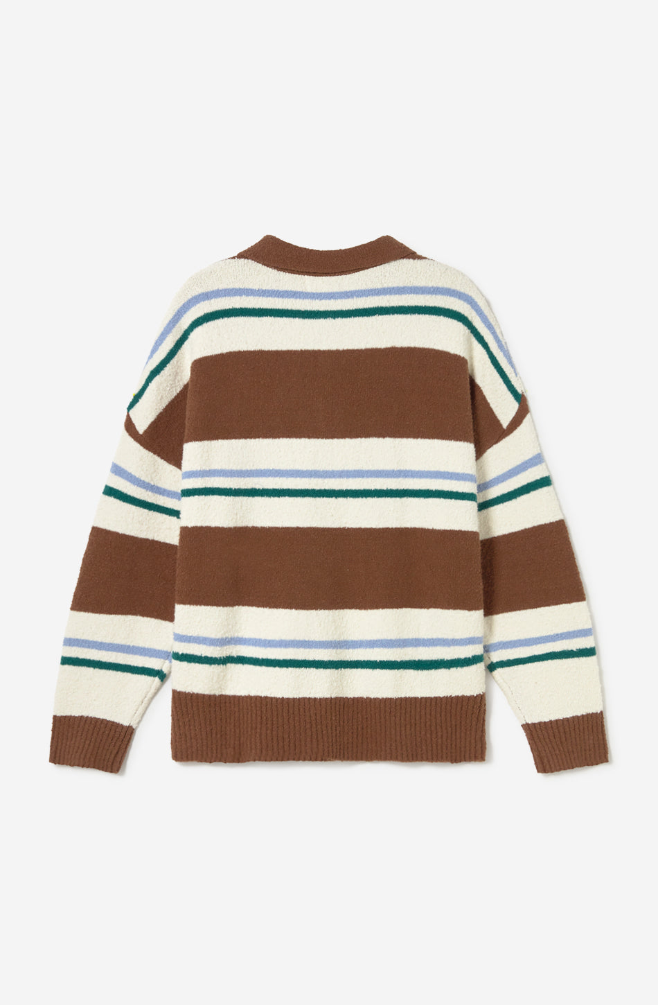 Polo Kaotiko Stripes Brown / Ivory