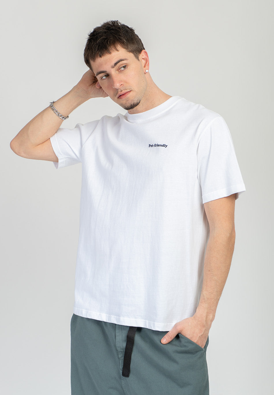 Camiseta Pet-Friendly Cotton White