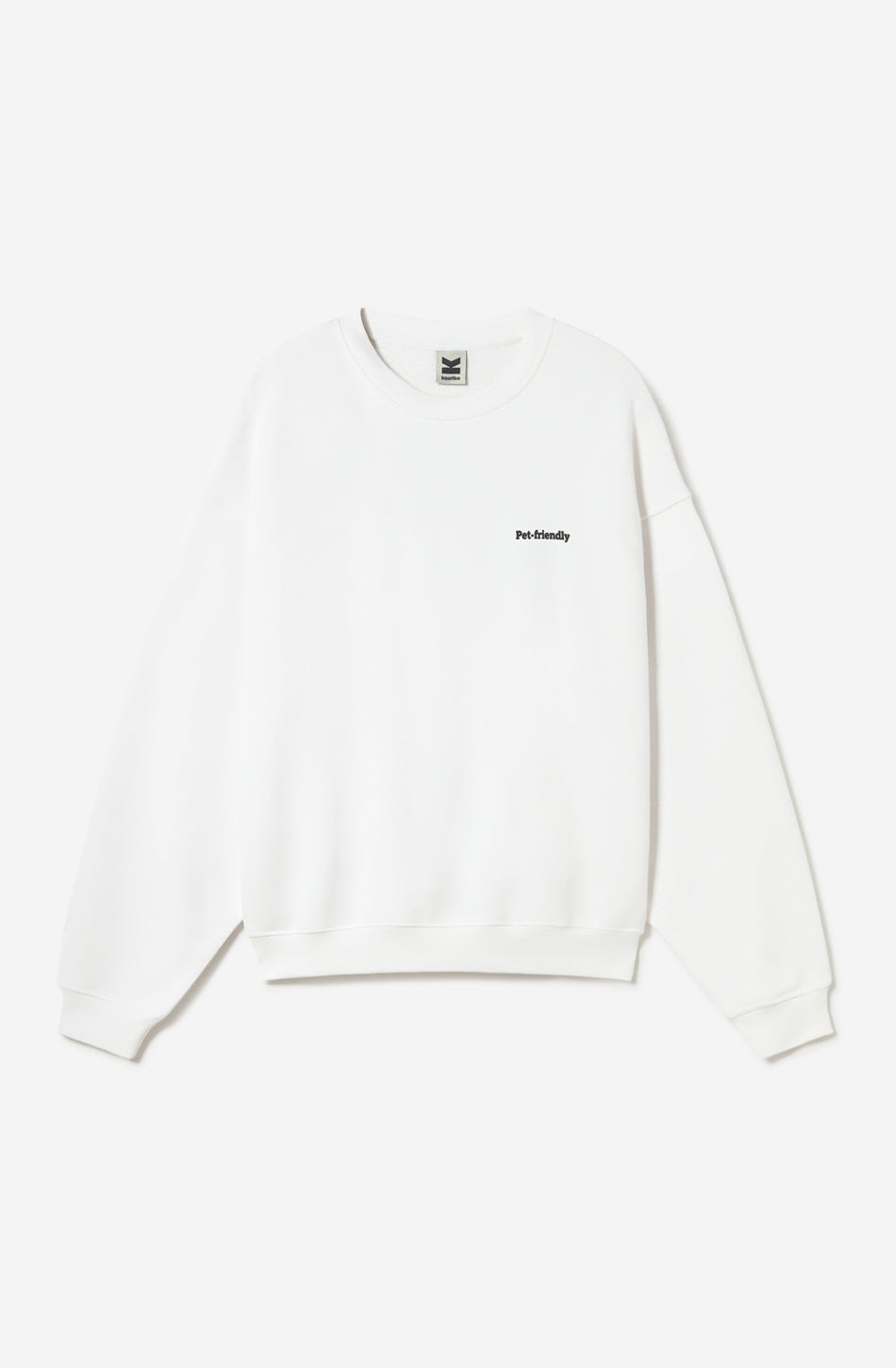 Sudadera Pet-Friendly Organic Cotton White