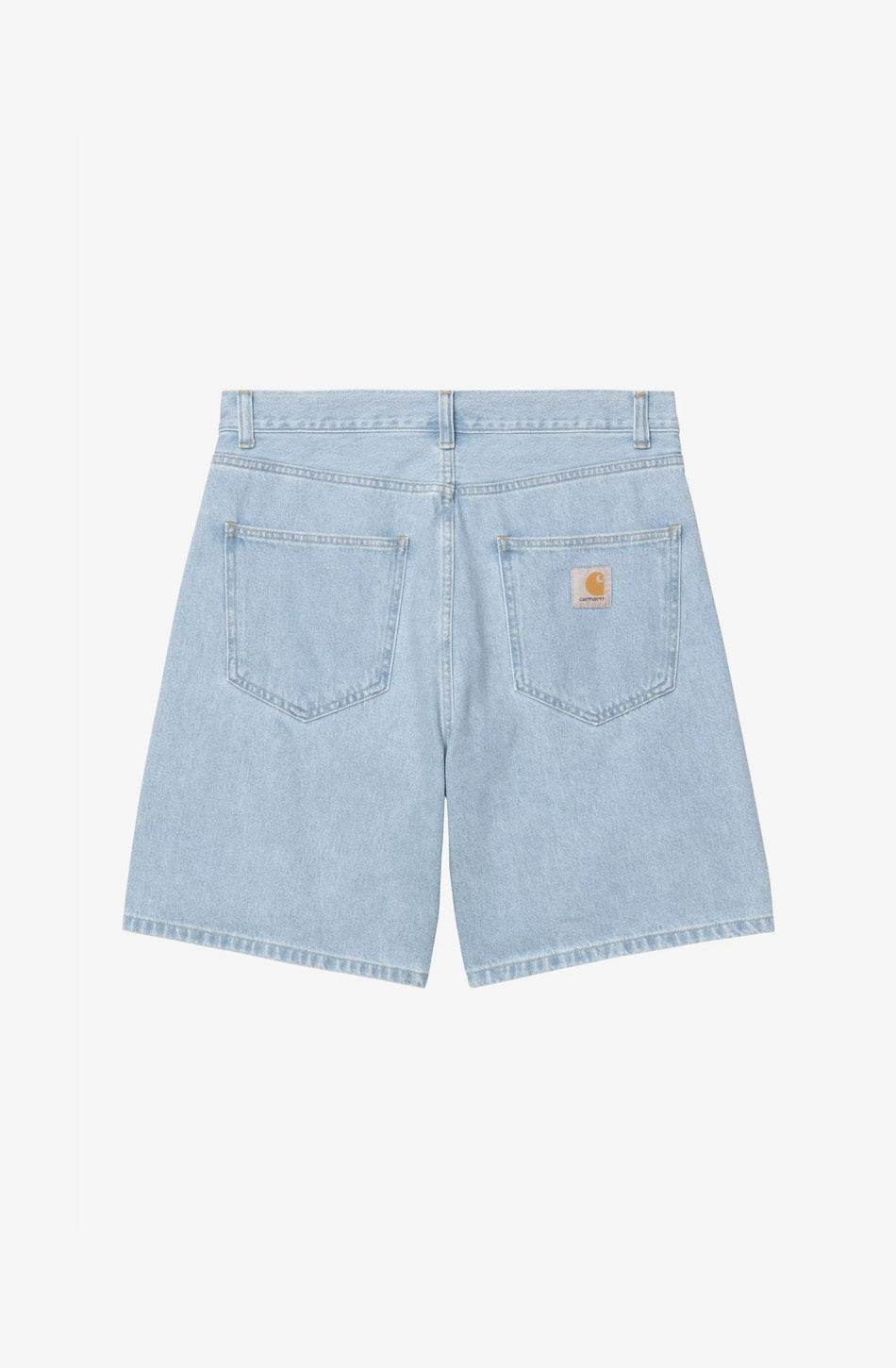 Carhartt WIP Nolan Denim Bermuda Shorts Blue Bleached