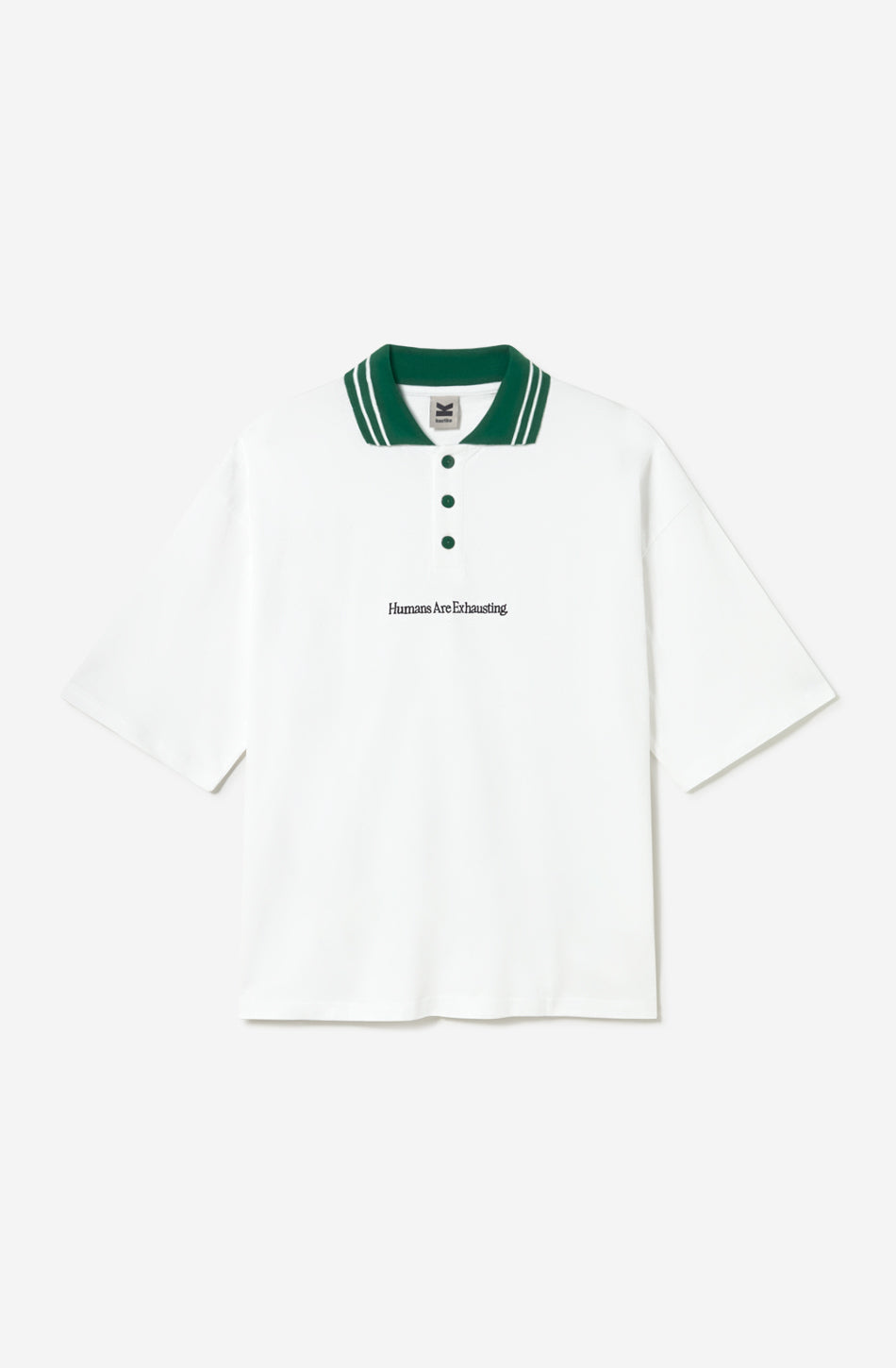 Polo Humans Are Exhausting Organic Cotton White