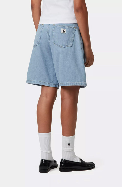 Bermuda Carhartt WIP  Woman Alta Denim Blue
